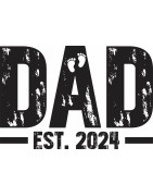 Custom-Printed Father's Day T-Shirts - Personalized Tees for Dads